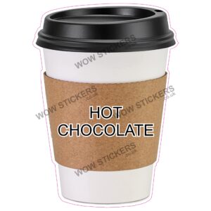 Hot Chocolate Takeaway Cup