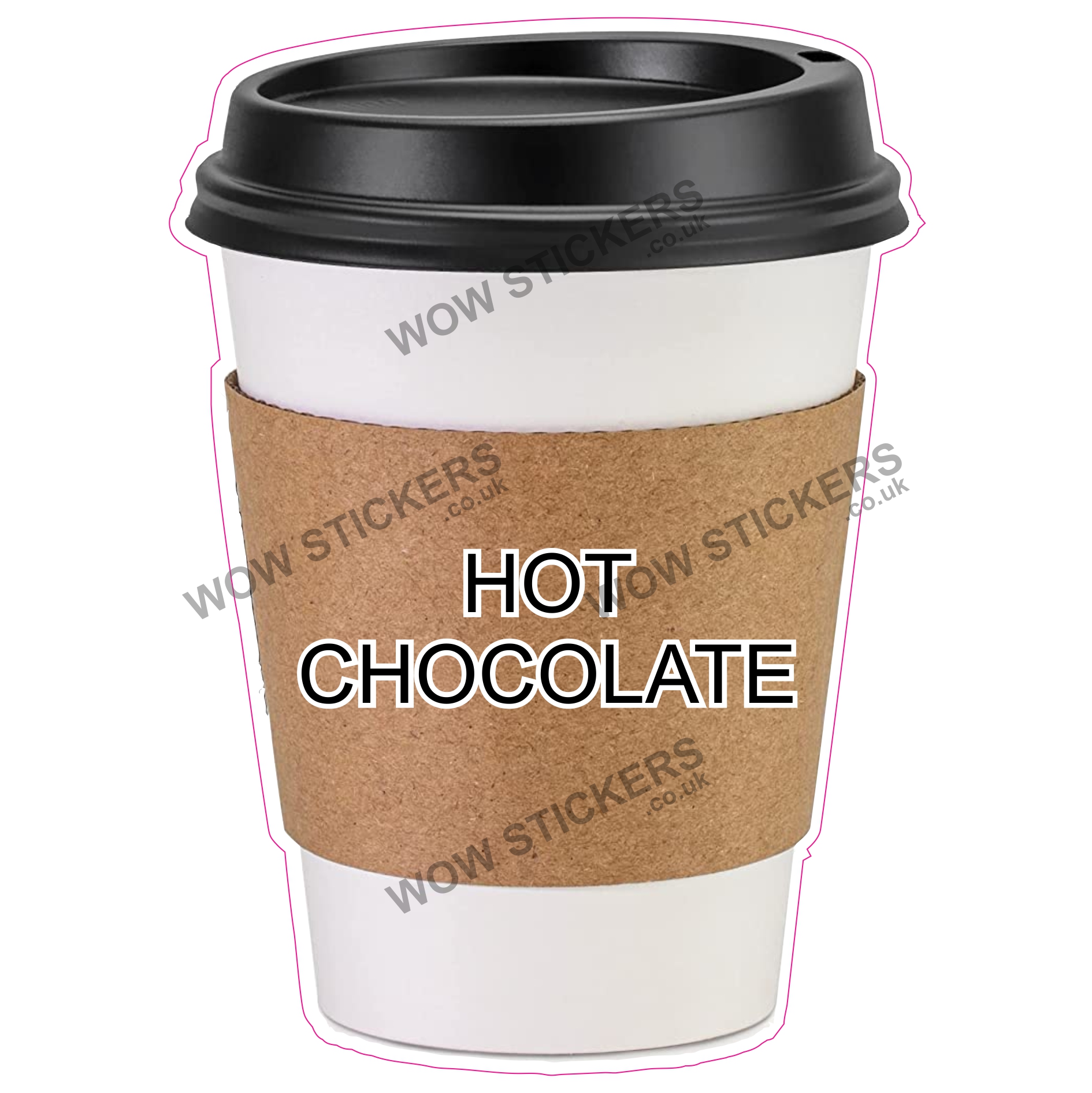 Hot Chocolate Takeaway Cup