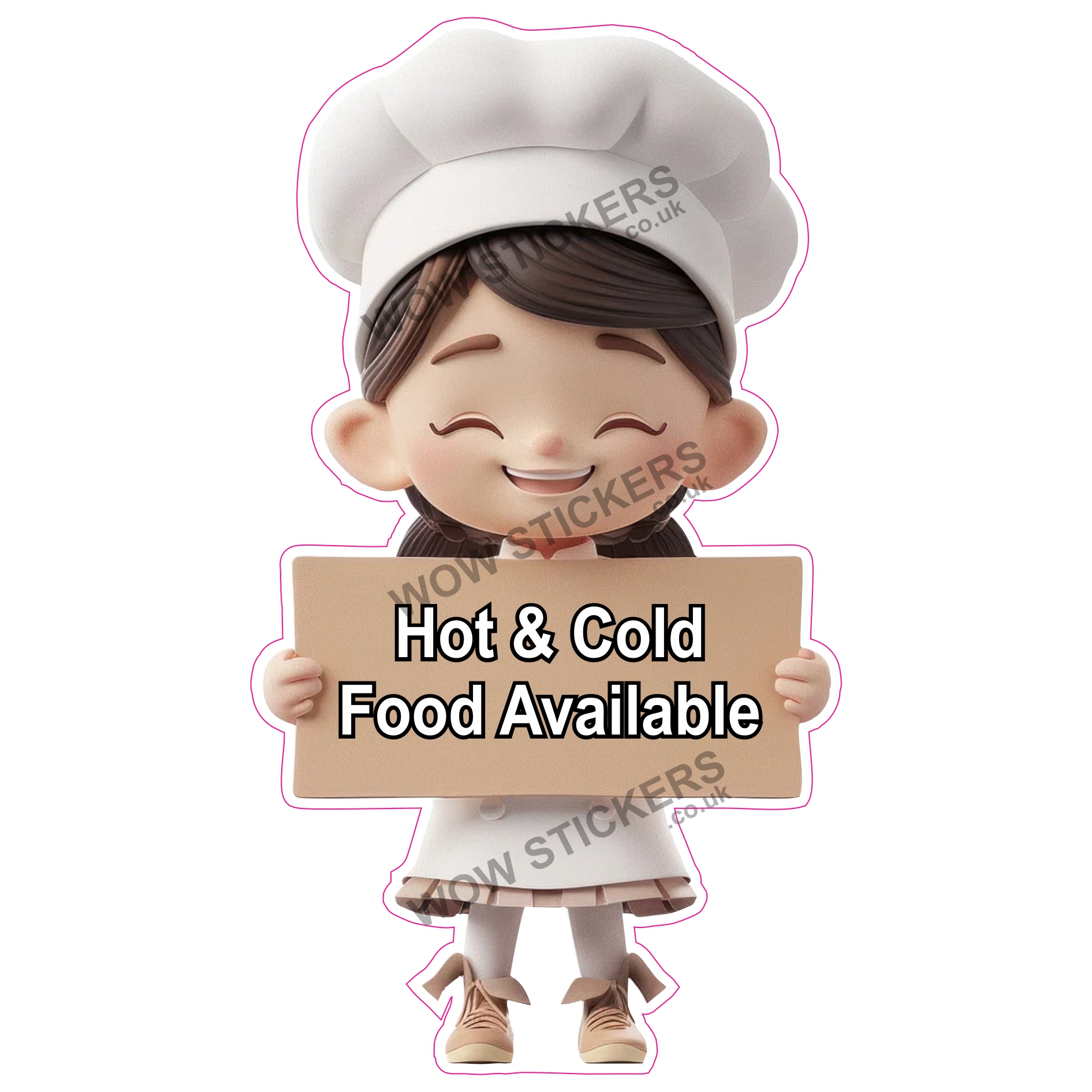 Hot & Cold Food Available Female Chef