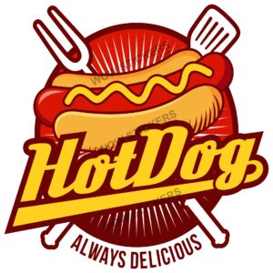 Hot Dog Logo