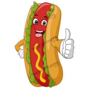 Hot Dog Mascot