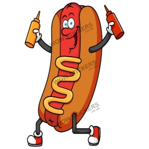 Hot Dog Mascot