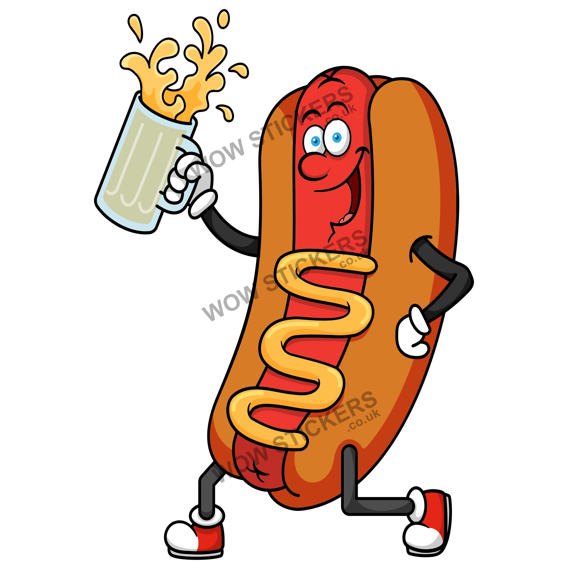 Hot Dog Mascot