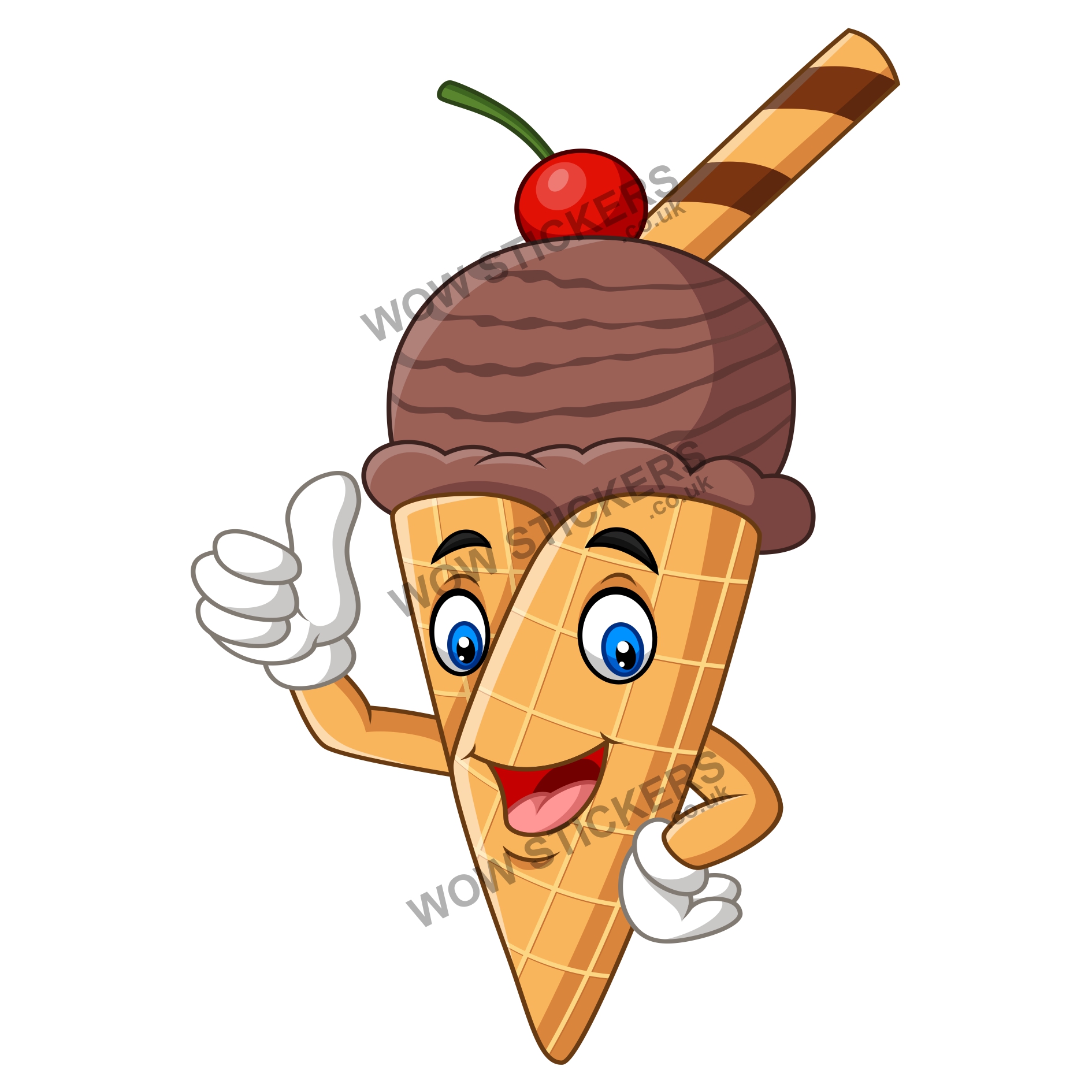 Ice Cream Mascot