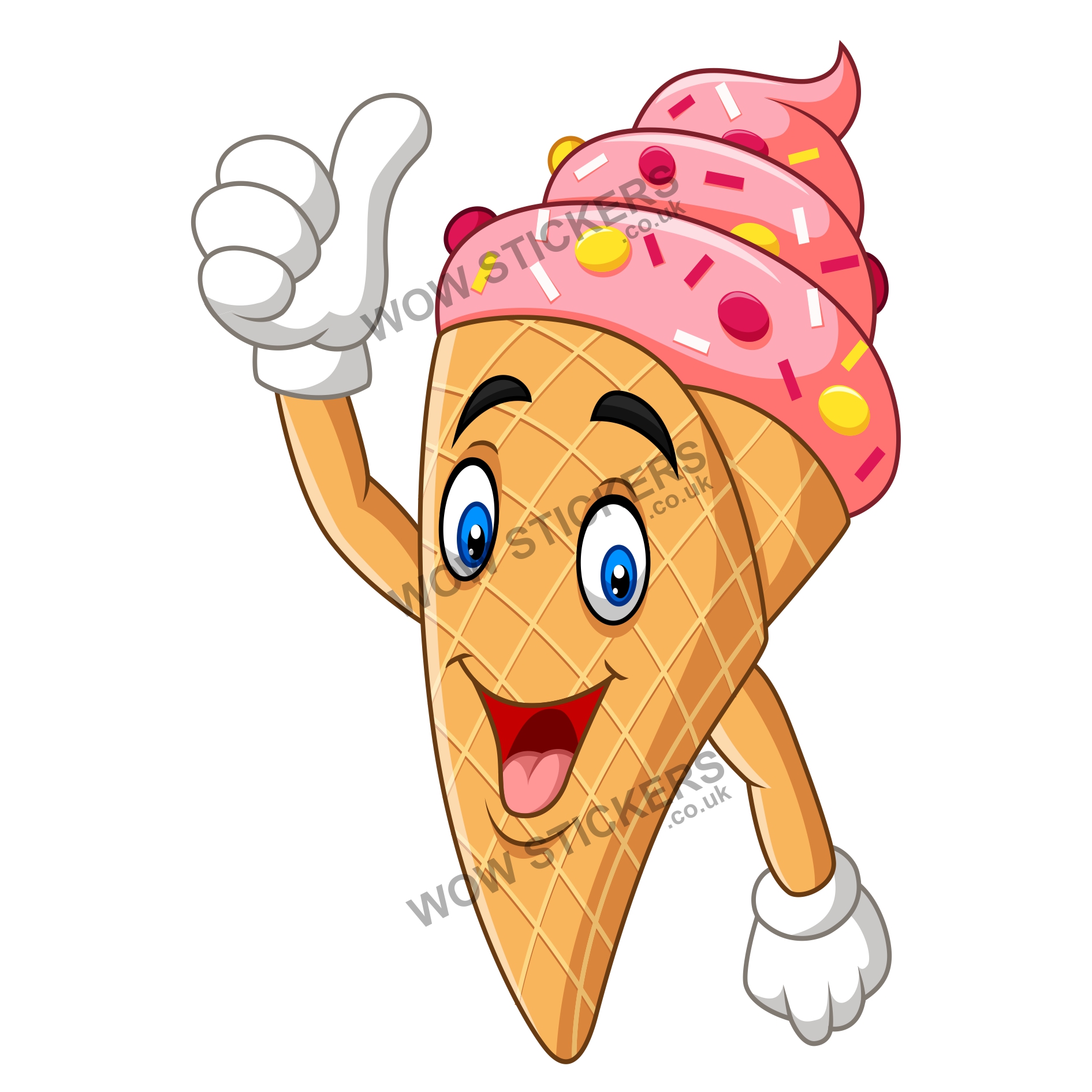Ice Cream Mascot