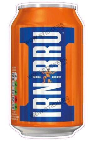 Irn Bru Soft Drink Can