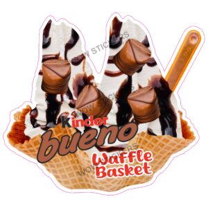 Kinder Bueno Waffle Basket