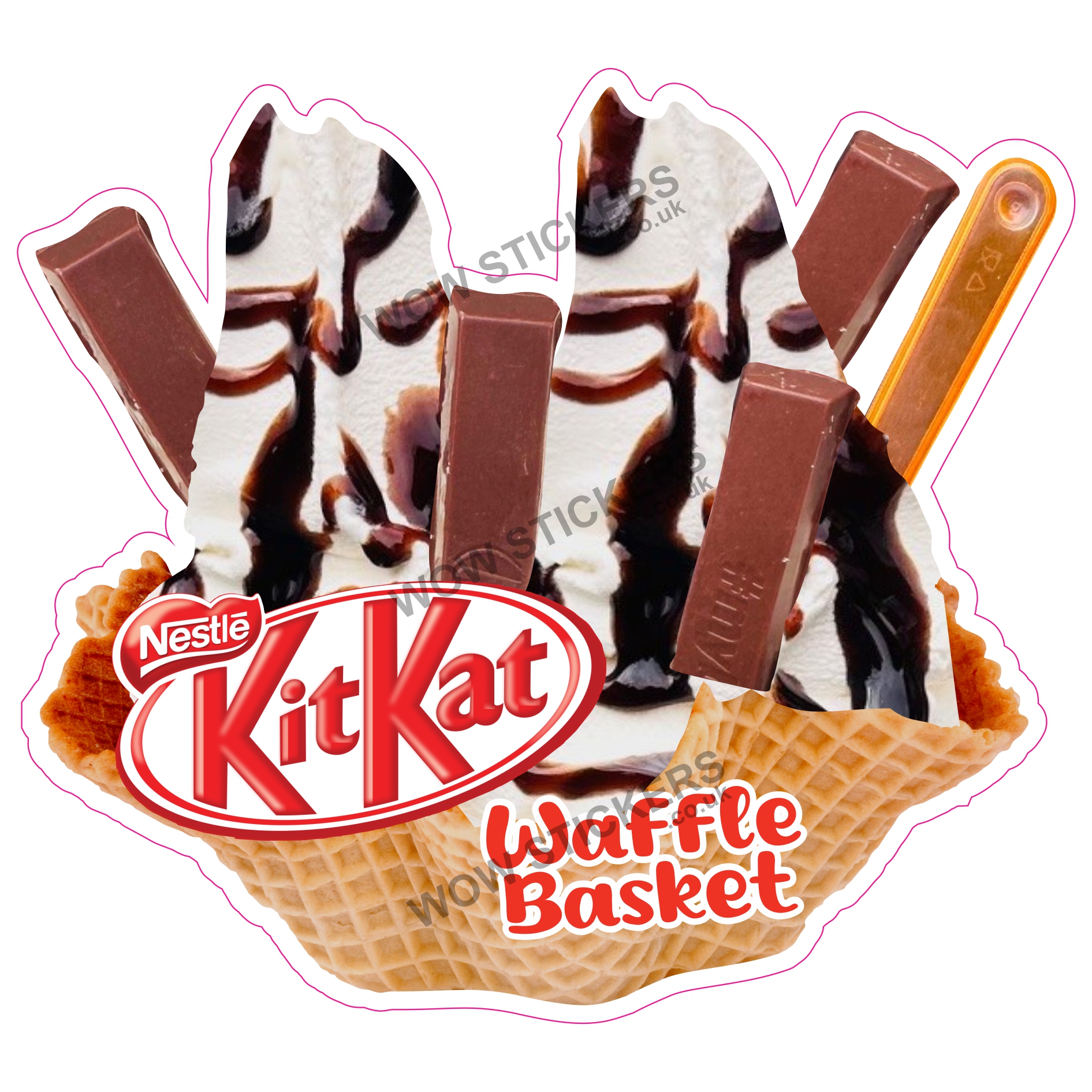 Kit Kat Waffle Basket