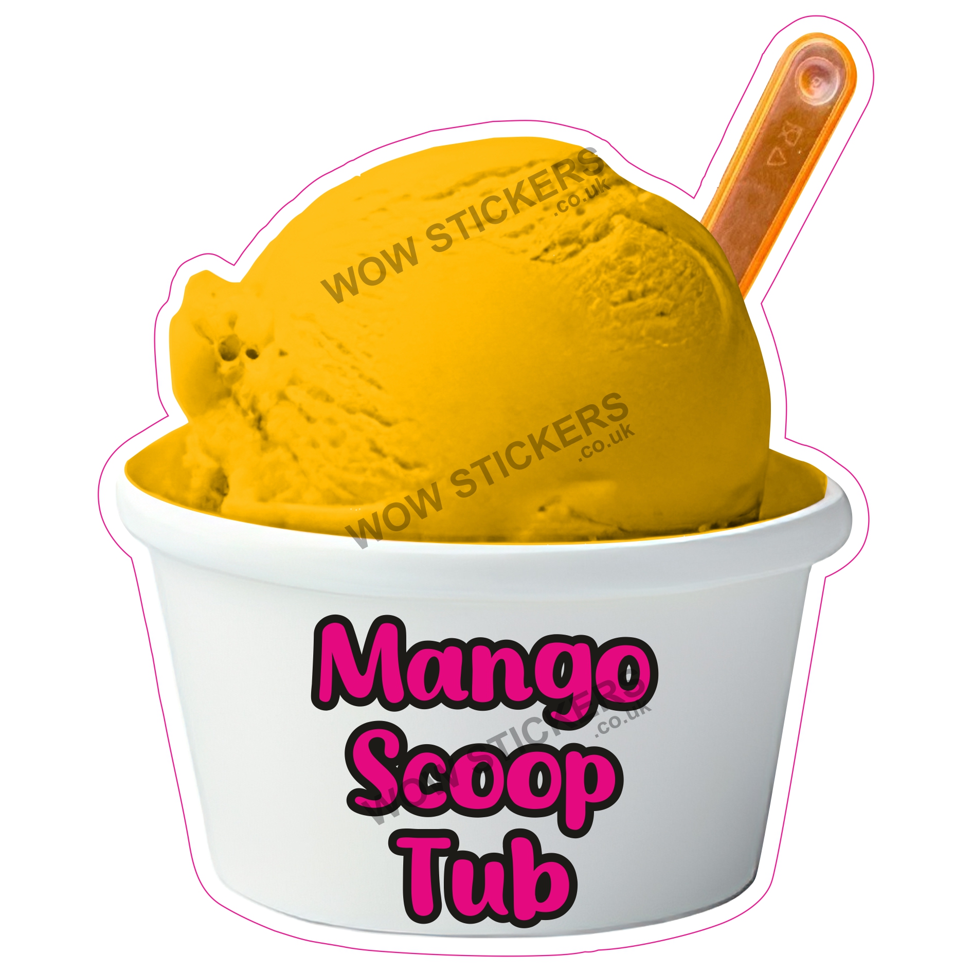 Mango Scoop Ice Cream Tub