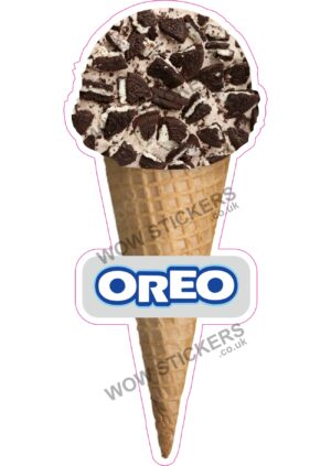 Oreo Scoop Ice Cream Waffle Cone