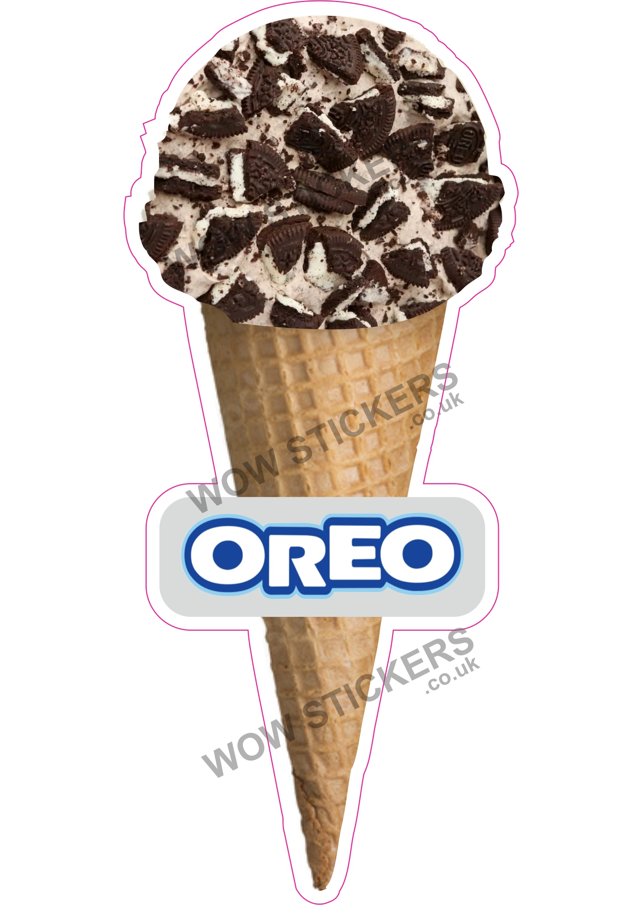 Oreo Scoop Ice Cream Waffle Cone