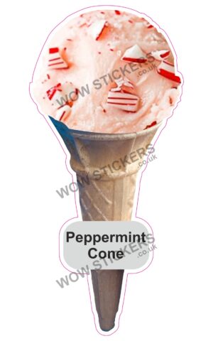 Peppermint Scoop Ice Cream Cone