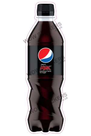 Pepsi Max Soft Drink Bottle