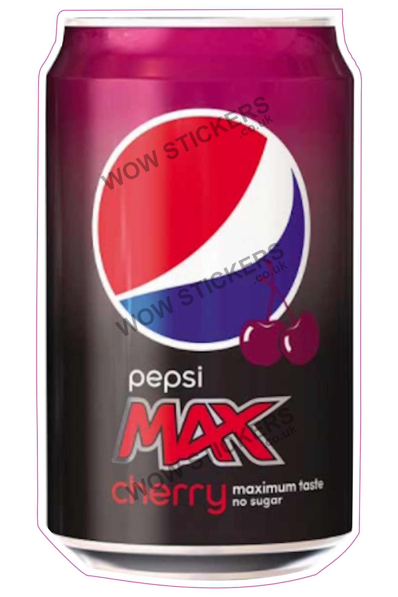 Pepsi Max Cherry Soft Drink Can