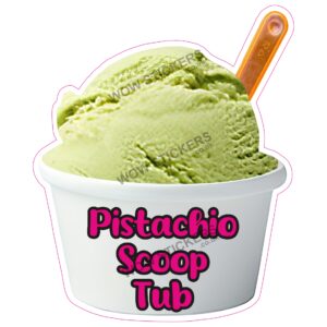 Pistachio Scoop Ice Cream Tub