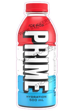 Prime Ice Pop Soft Drink Bottle