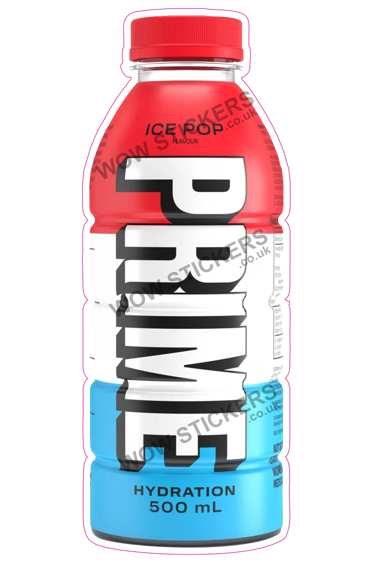 Prime Ice Pop Soft Drink Bottle