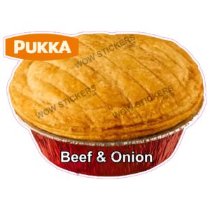 Pukka Beef & Onion Pie