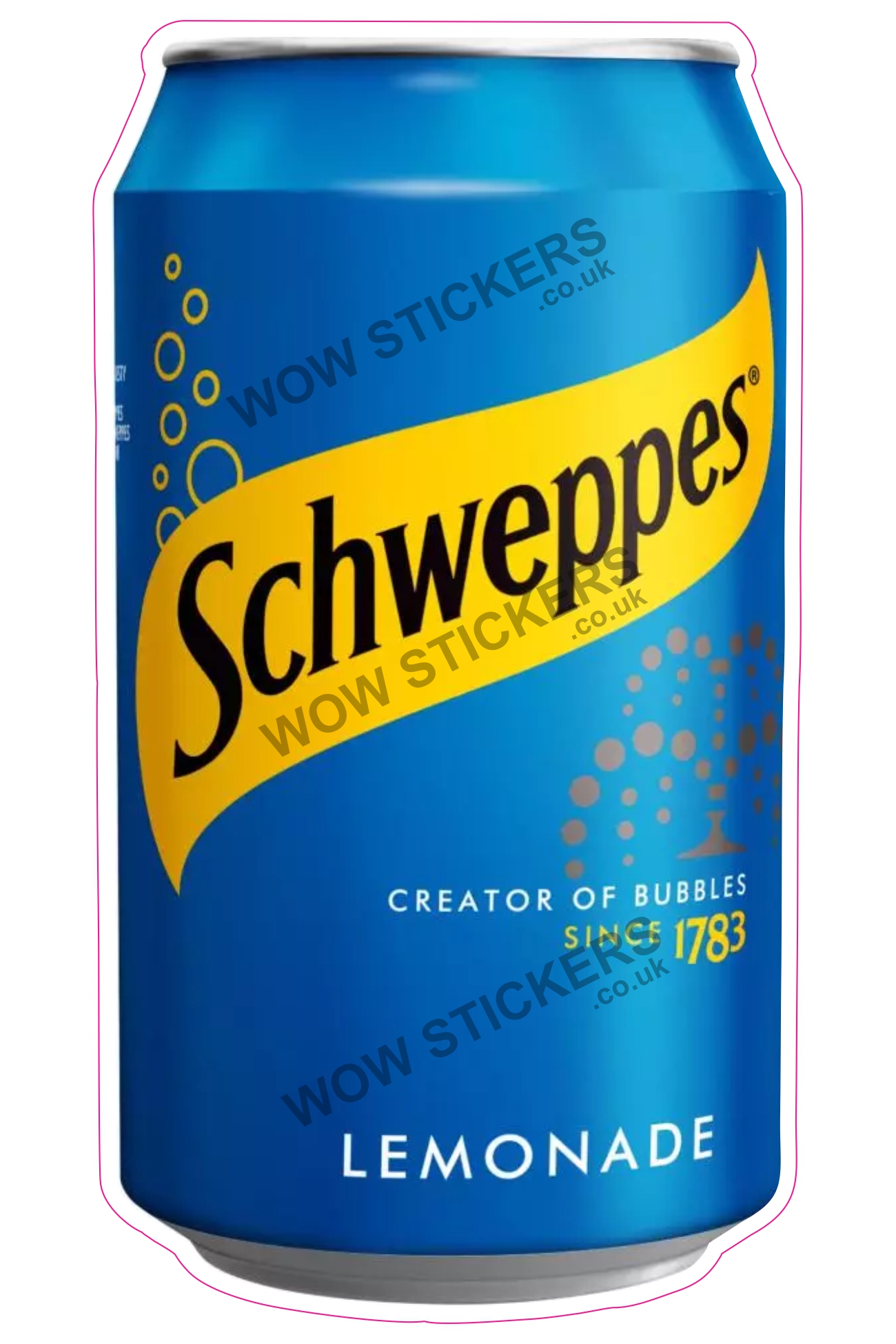 Schweppes Lemonade Soft Drink Can