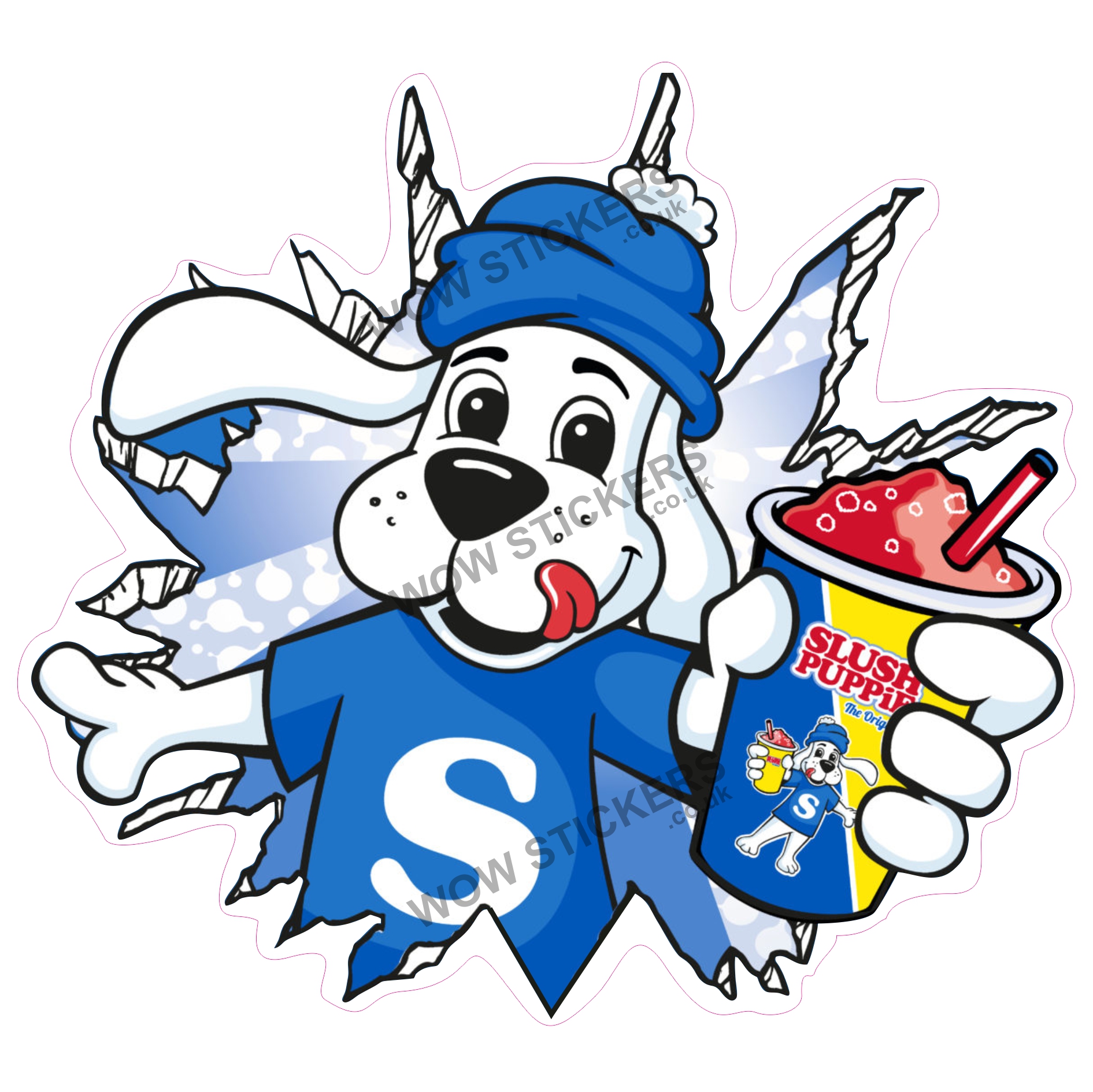 Slush Puppie Mascot