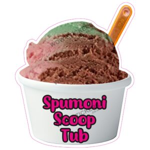 Spumoni Scoop Ice Cream Tub