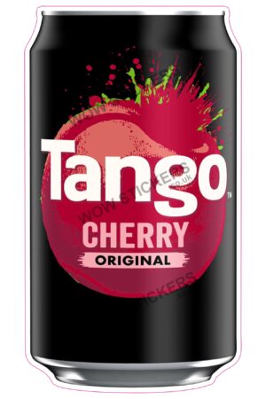 Tango Cherry Soft Drink Can