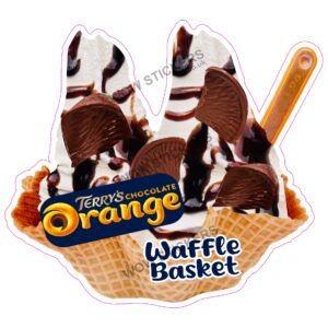 Terry's Orange Waffle Basket