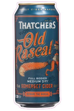 Thatchers Old Rascal Can