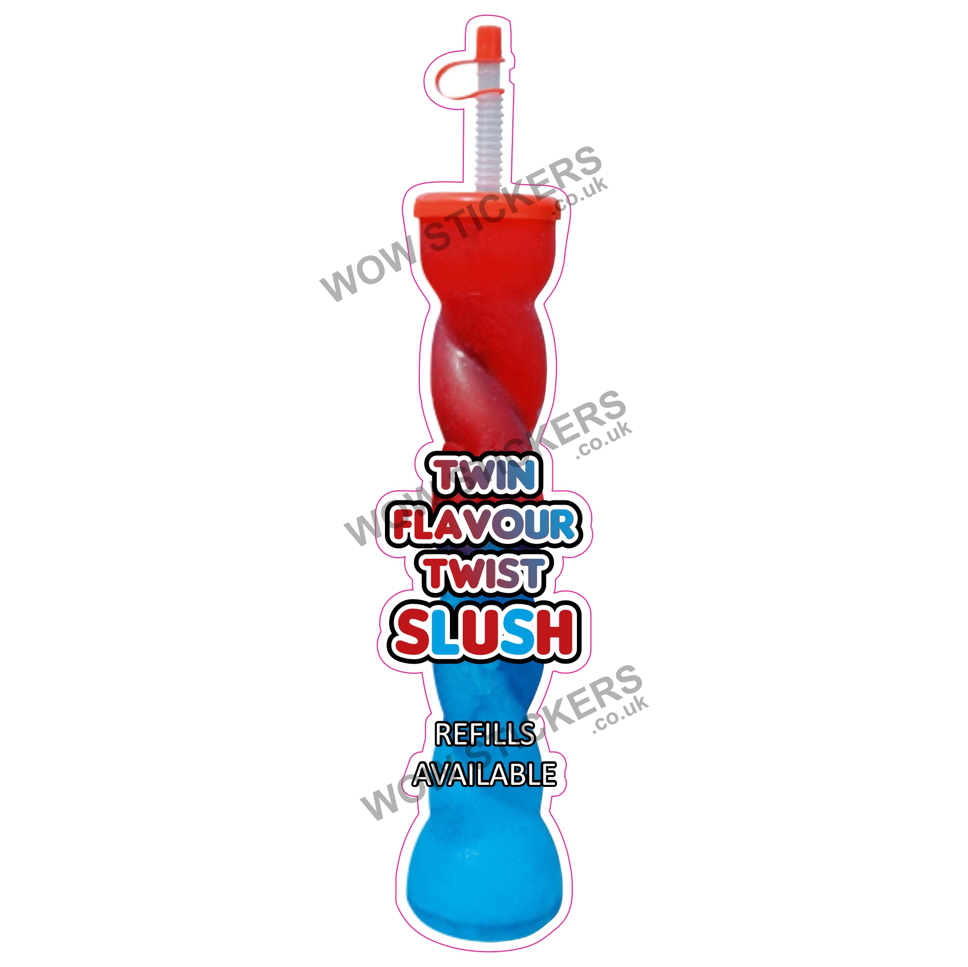 Twin Flavour Twister Slush