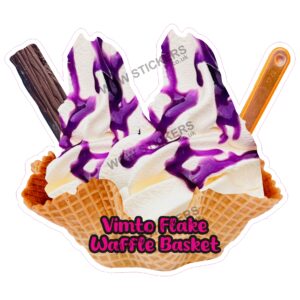 Vimto Flake Waffle Basket
