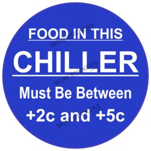 Health & Safety Chiller Temperature