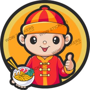 Chinese Food Mascot