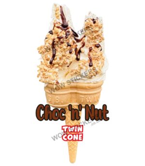 Choc 'n' Nut Twin Cone