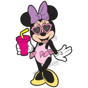 Minnie Mouse with Drink