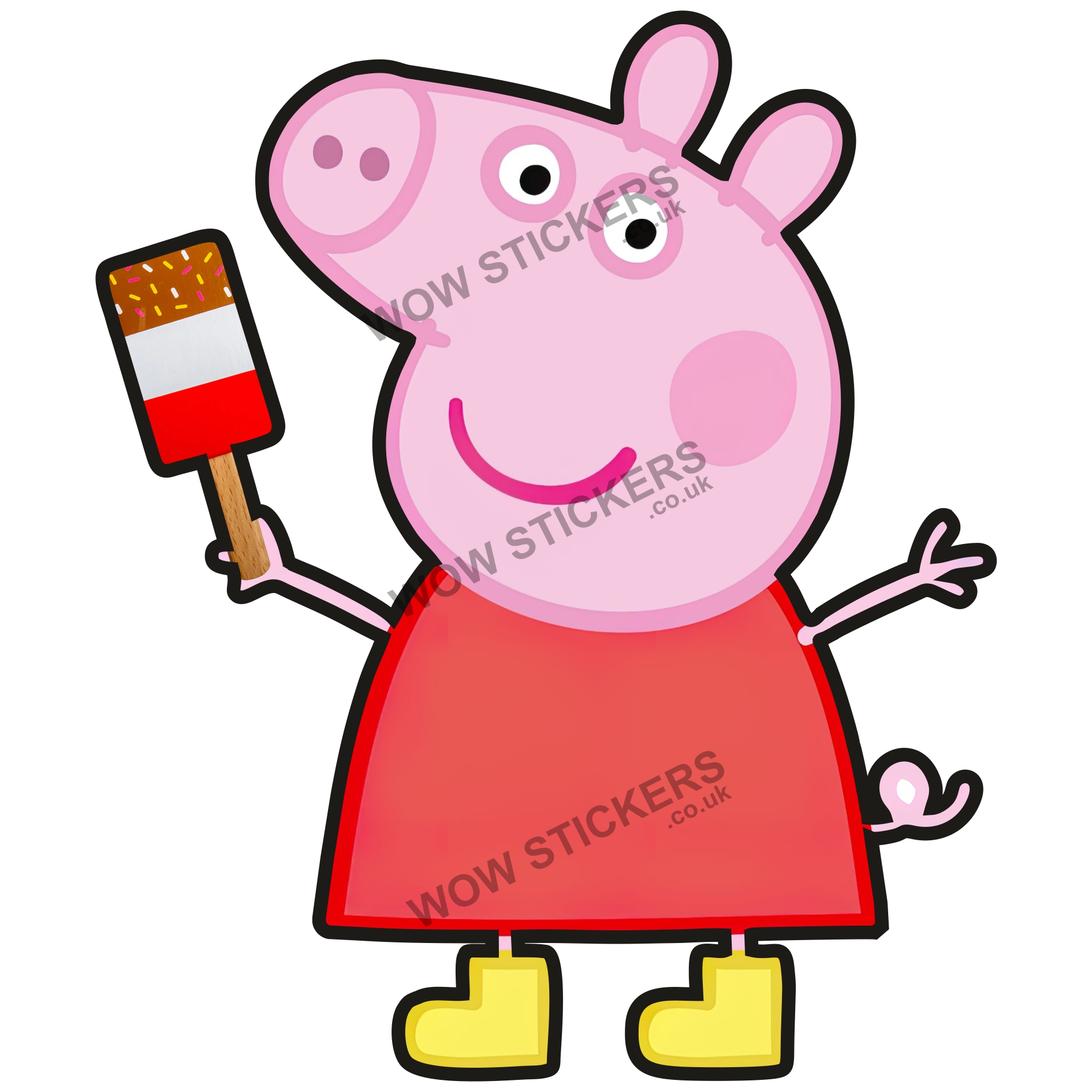 Peppa Pig with Ice Lolly