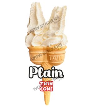 Plain Twin Cone