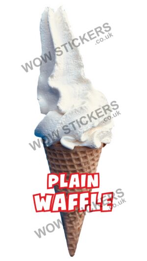 Plain Waffle Cone