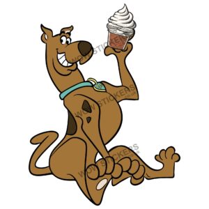Scooby Doo with Ice Cream