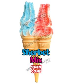 Sherbet Mix Twin Cone